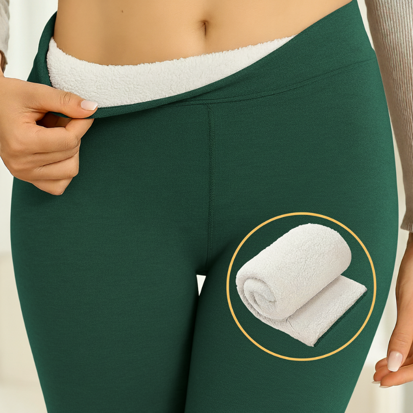 Thermoleggings – Gefütterte Winterleggings für Damen