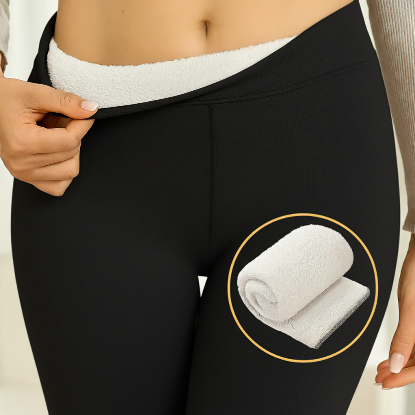 Thermoleggings – Gefütterte Winterleggings für Damen