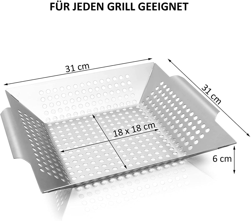 Zobel Premium Grillkorb Edelstahl